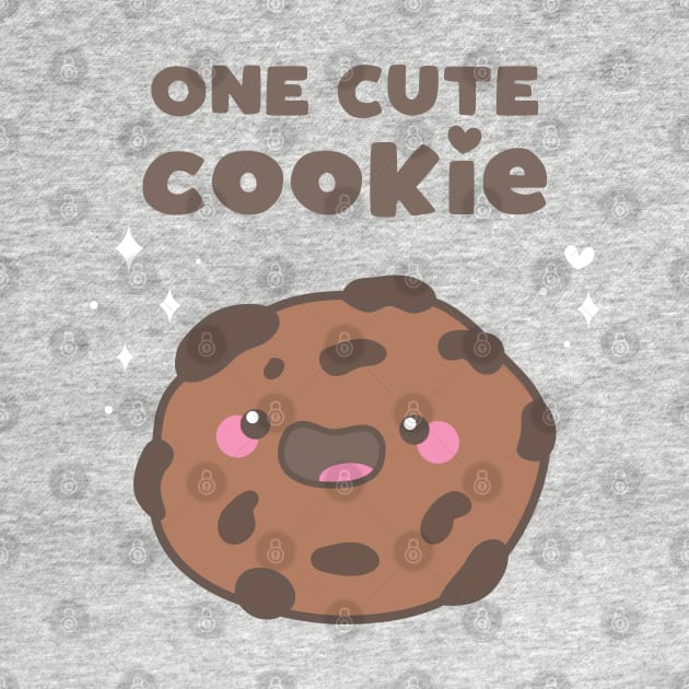 Cute Kawaii Chocolate Chip Cookie Pun Design by MedleyDesigns67